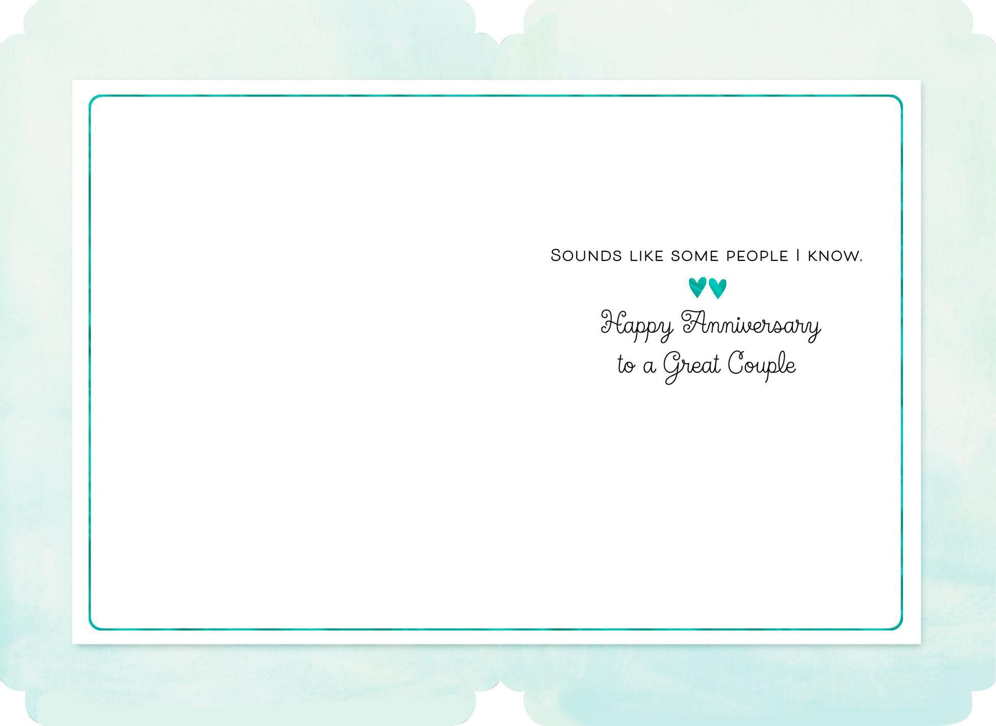 Perfect Pair Anniversary Card