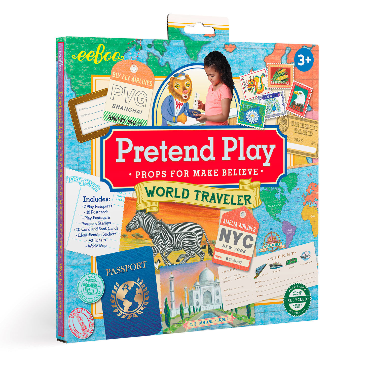 World Traveler Pretend Play Set