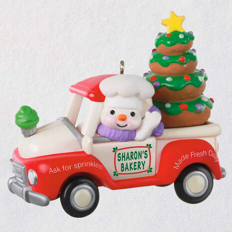 Holiday Parade Bakery Truck 2020 Ornament, , large