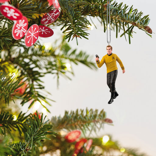Mini Star Trek™ Captain Kirk Ornament, 1.69", 