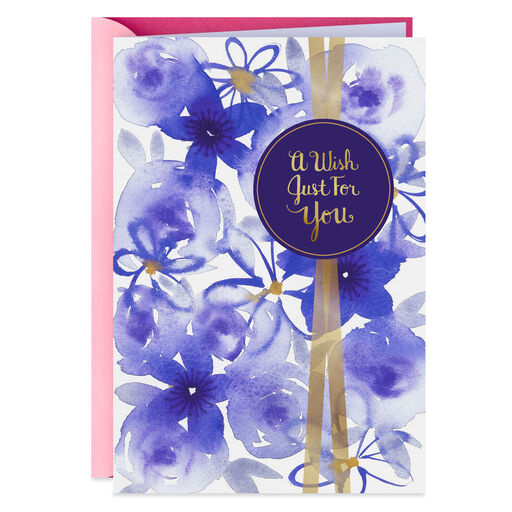 Wishes for a Year Full of Wonderful Birthday Card, 