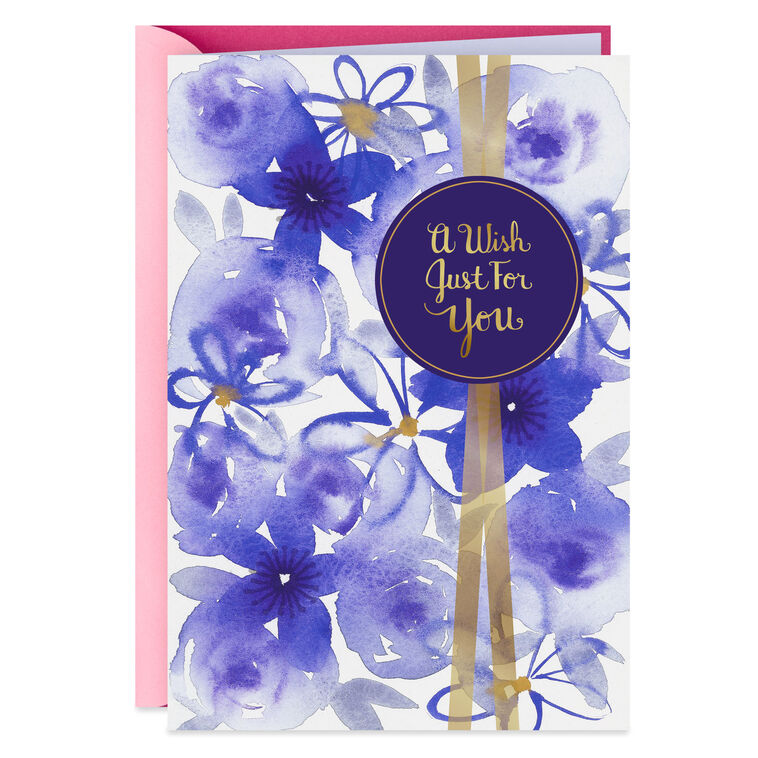 Wishes for a Year Full of Wonderful Birthday Card