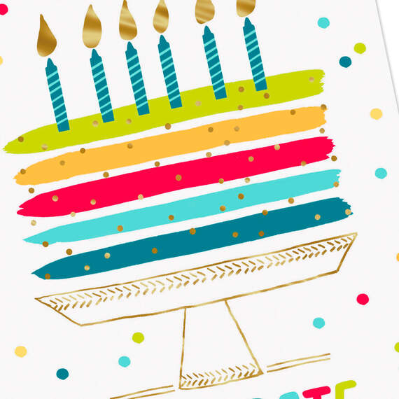 Celebrate You Cake Video Greeting Birthday Card, , large image number 4