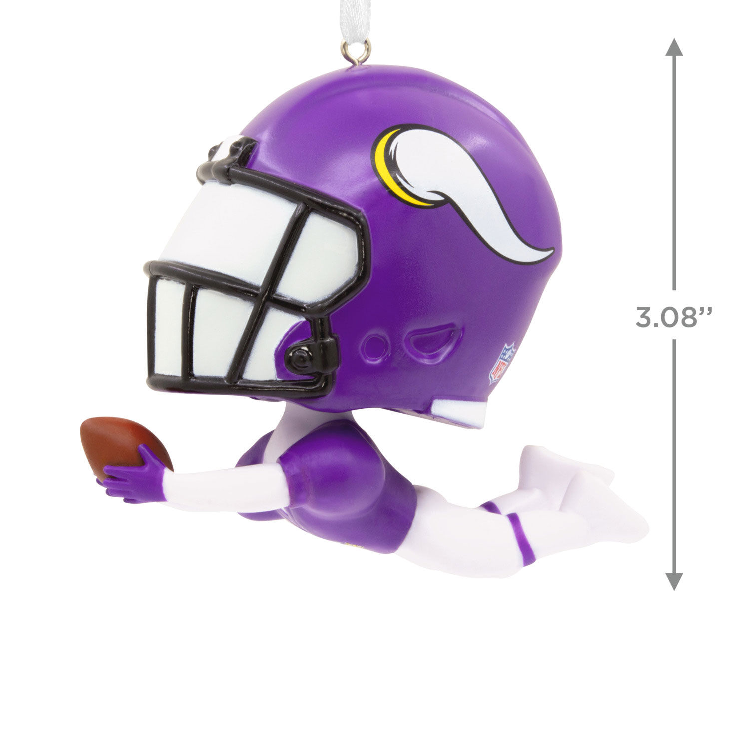 NFL Minnesota Vikings Bouncing Buddy Hallmark Ornament, , large image number 3