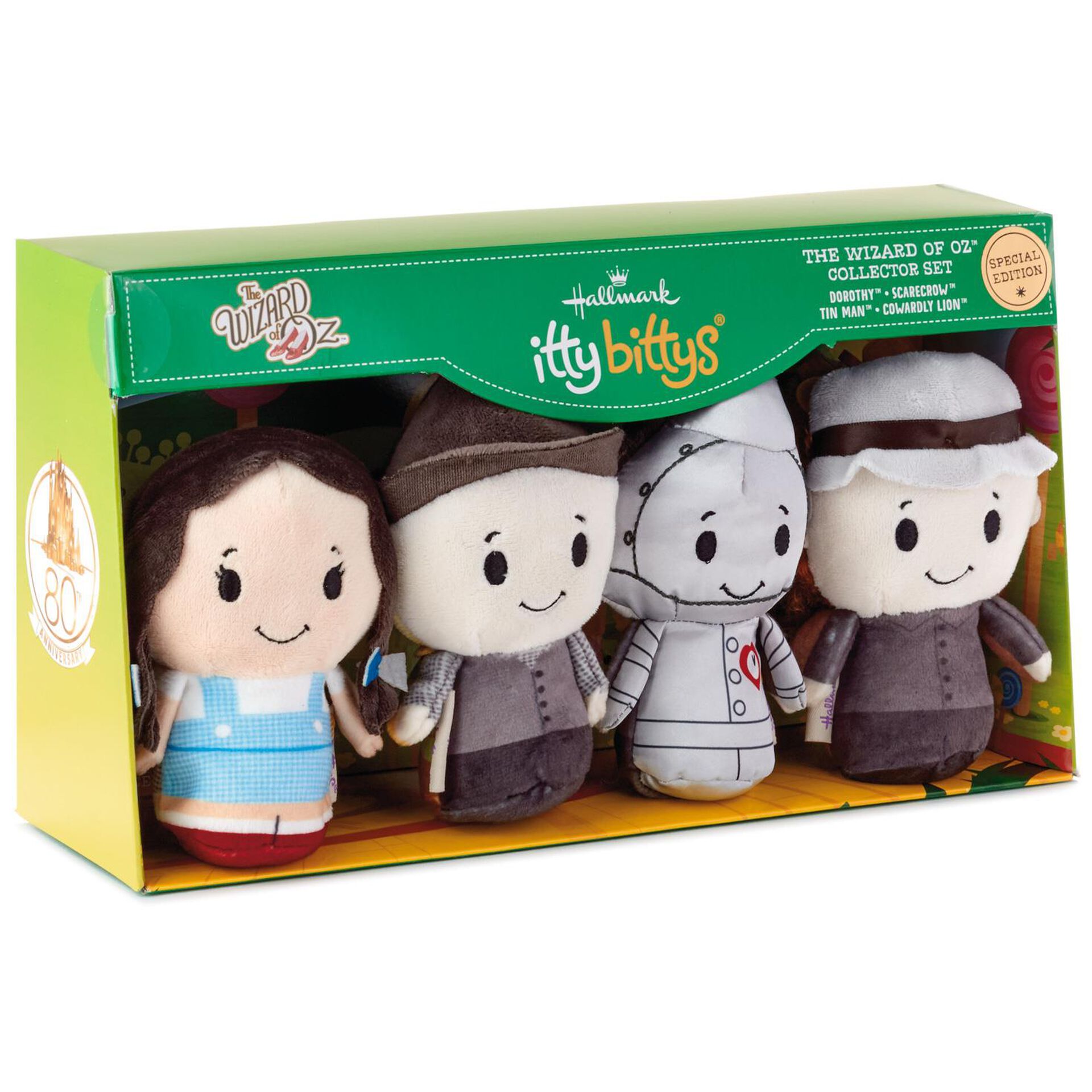 itty bittys® The Wizard of Oz™ 2Sided Plush, Collector Set of 4 itty