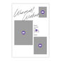 Warmest Wishes Personalized Holiday Photo Card Card Front indicating personalization image number 5