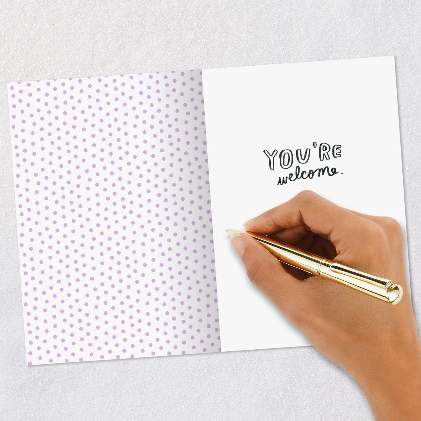 Flowers on Purple Funny Daughter Birthday Card Signing card image number 6