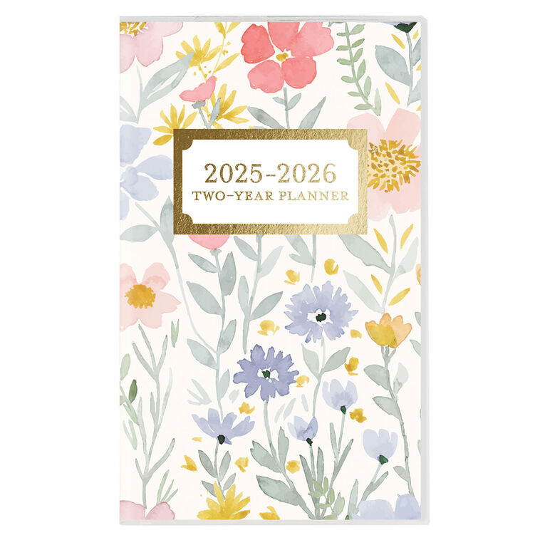 Graphique Pastel Floral 2-Year Pocket Planner, 2025-2026 - Calendars & Planners | Hallmark graphique-pastel-floral-2-year-pocket-planner-2025-2026-calendars-planners-hallmark