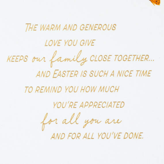 Your Warm and Generous Love Easter Card for Mom and Dad, , large image number 2