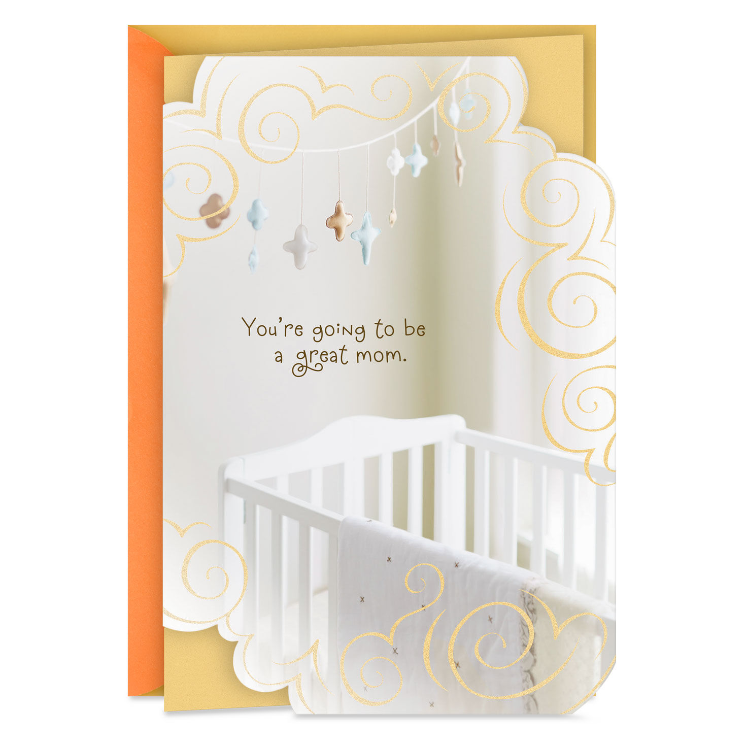 You're Going to Be a Great Mom Pregnancy Congratulations Card