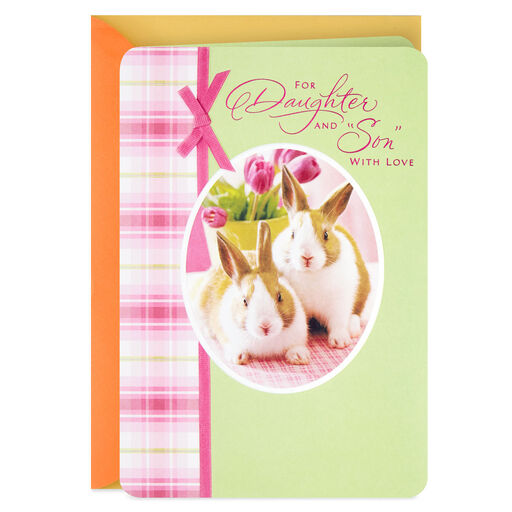 Love and Joy Easter Card for Daughter and Son-in-Law, 