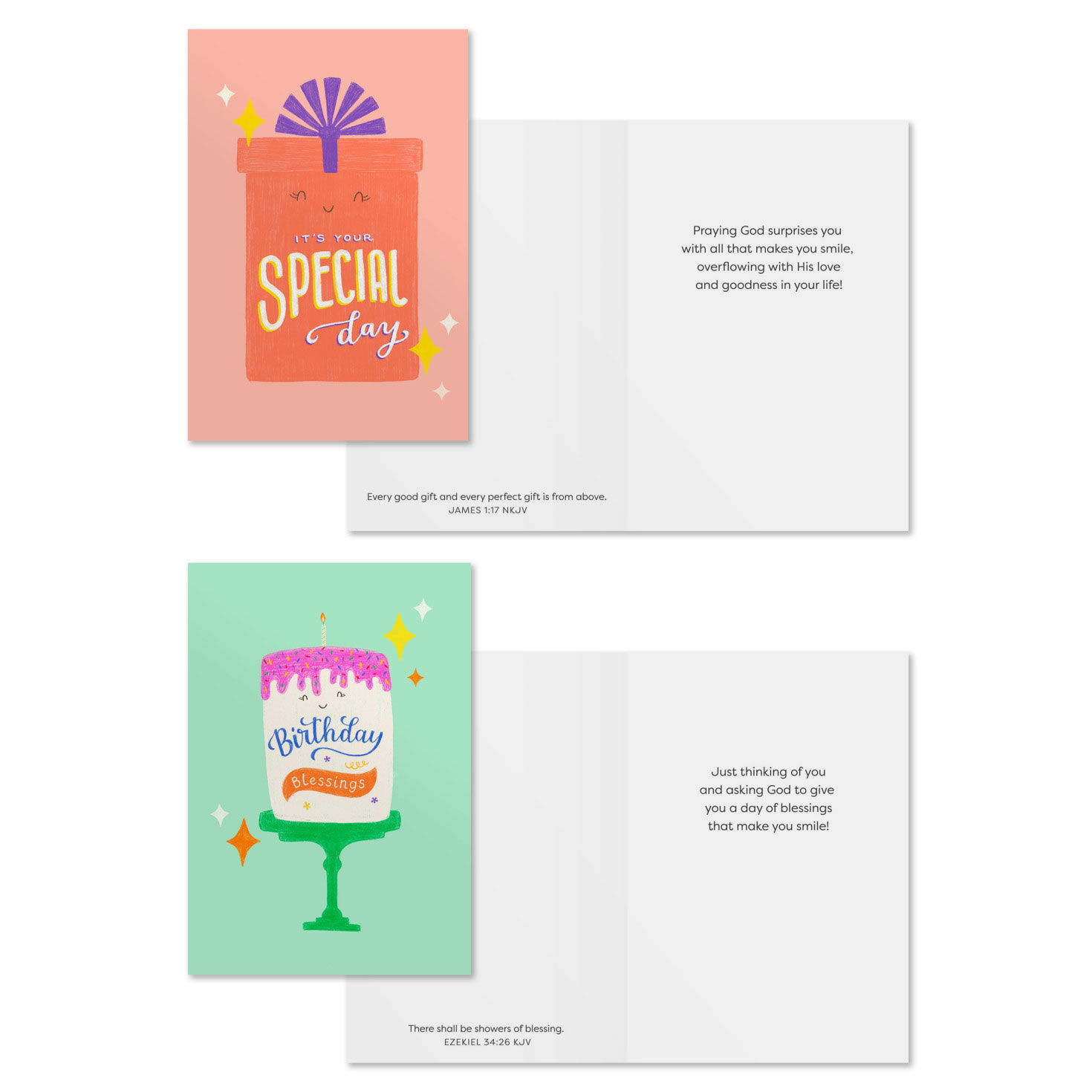 Blessings DaySpring Birthday Cards Assortment Card Front with Sentiment image number 4