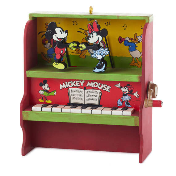 Disney Mickey and Minnie Let's Dance! Musical Ornament With Motion