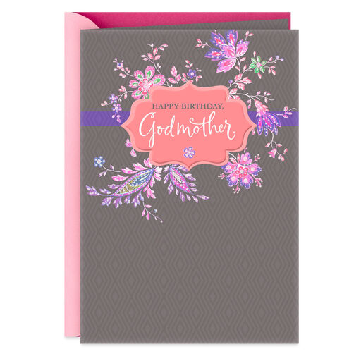 You're a Gift Birthday Card for Godmother, 