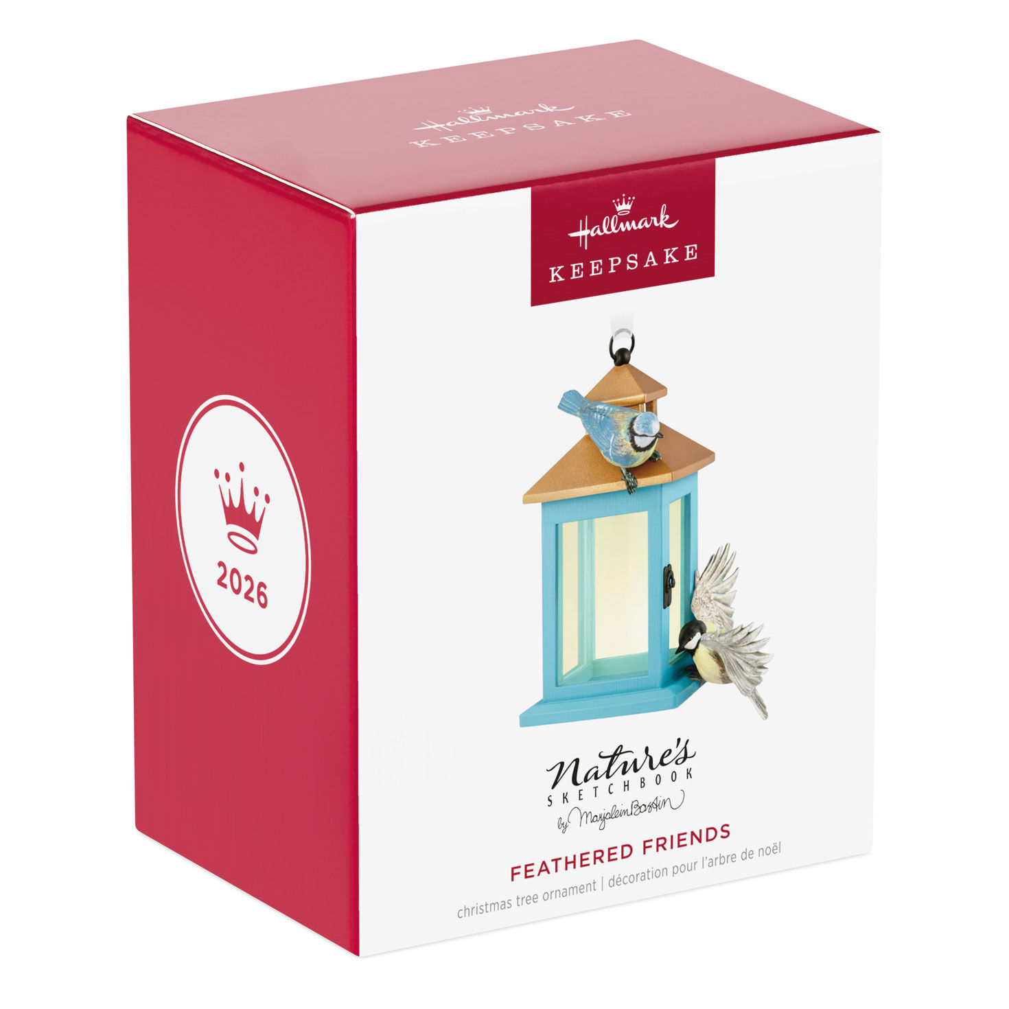 Birds on Lantern Keepsake Ornament  image number 7
