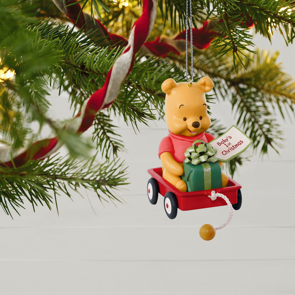 ... Disney Winnie the Pooh Baby's First Christmas 2019 Ornament ...