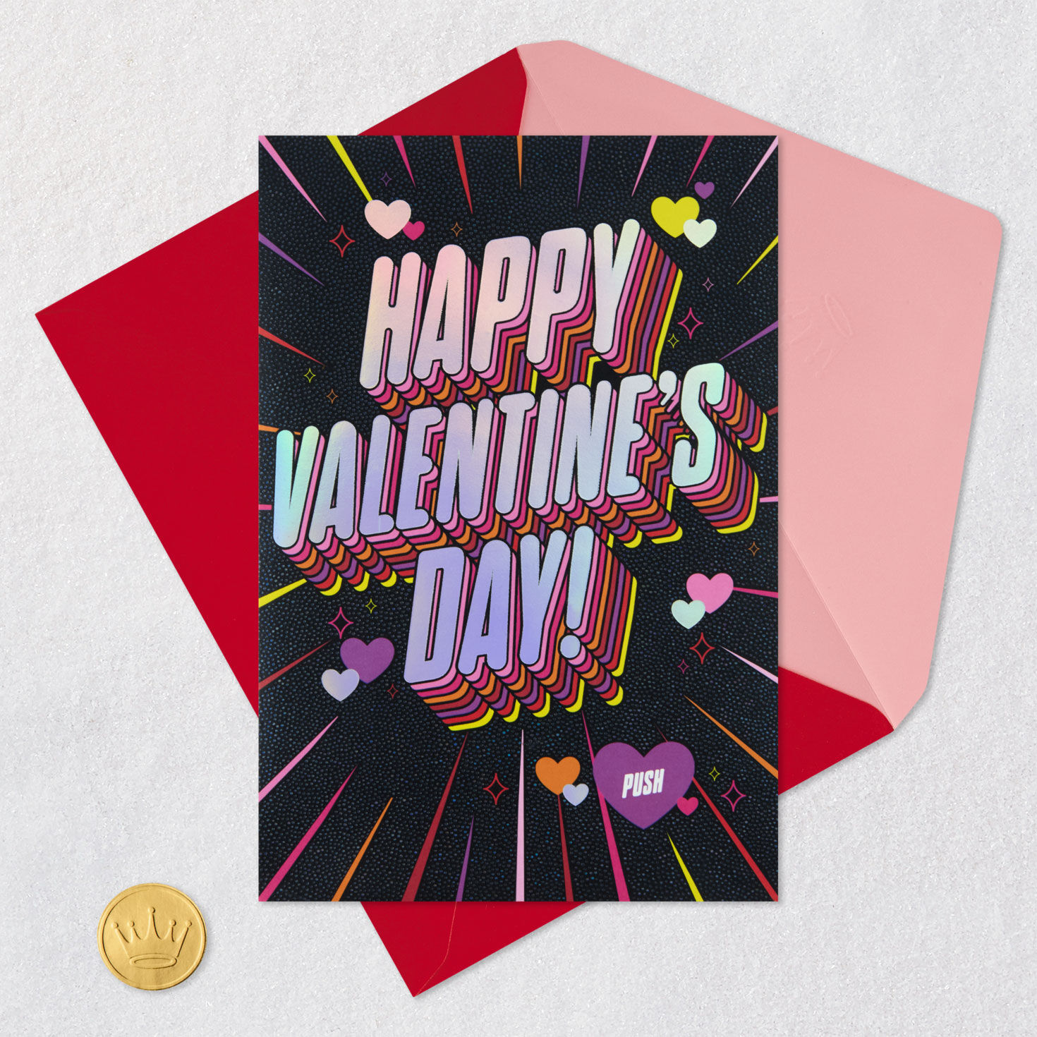 Hope the Day Gets Your Heart Pumping Musical Valentine's Day Card for Kids for only USD 7.99 | Hallmark