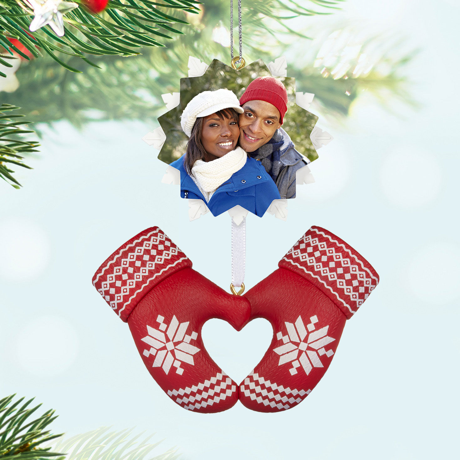 Personalized photo ornaments discount