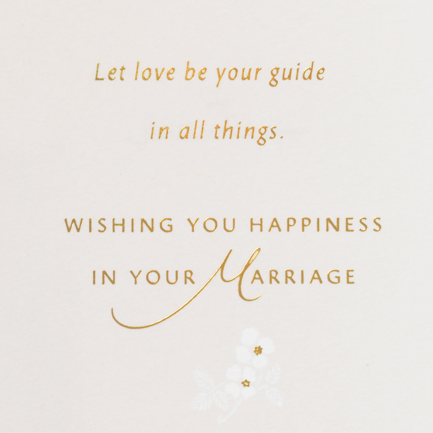 Let Love Be Your Guide Wedding Card, , large image number 3