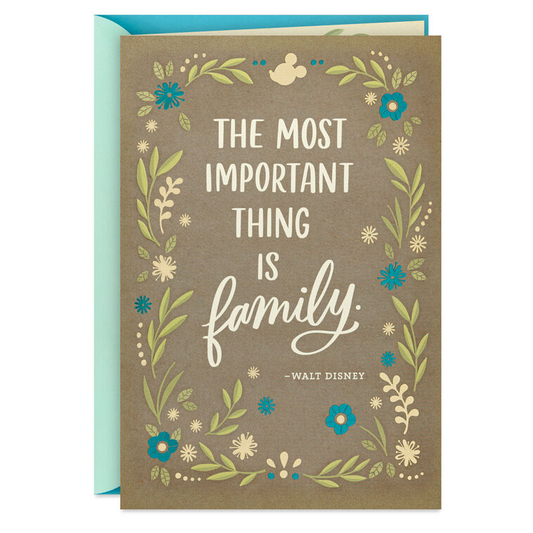 Disney You've Made This Family Special Anniversary Card for Parents