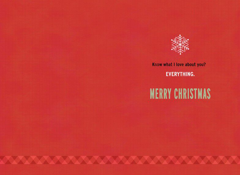 Cold-Feet Warmer Christmas Card