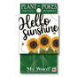 My Word! Hello Sunshine Garden Sign, 4x4, , large image number 1