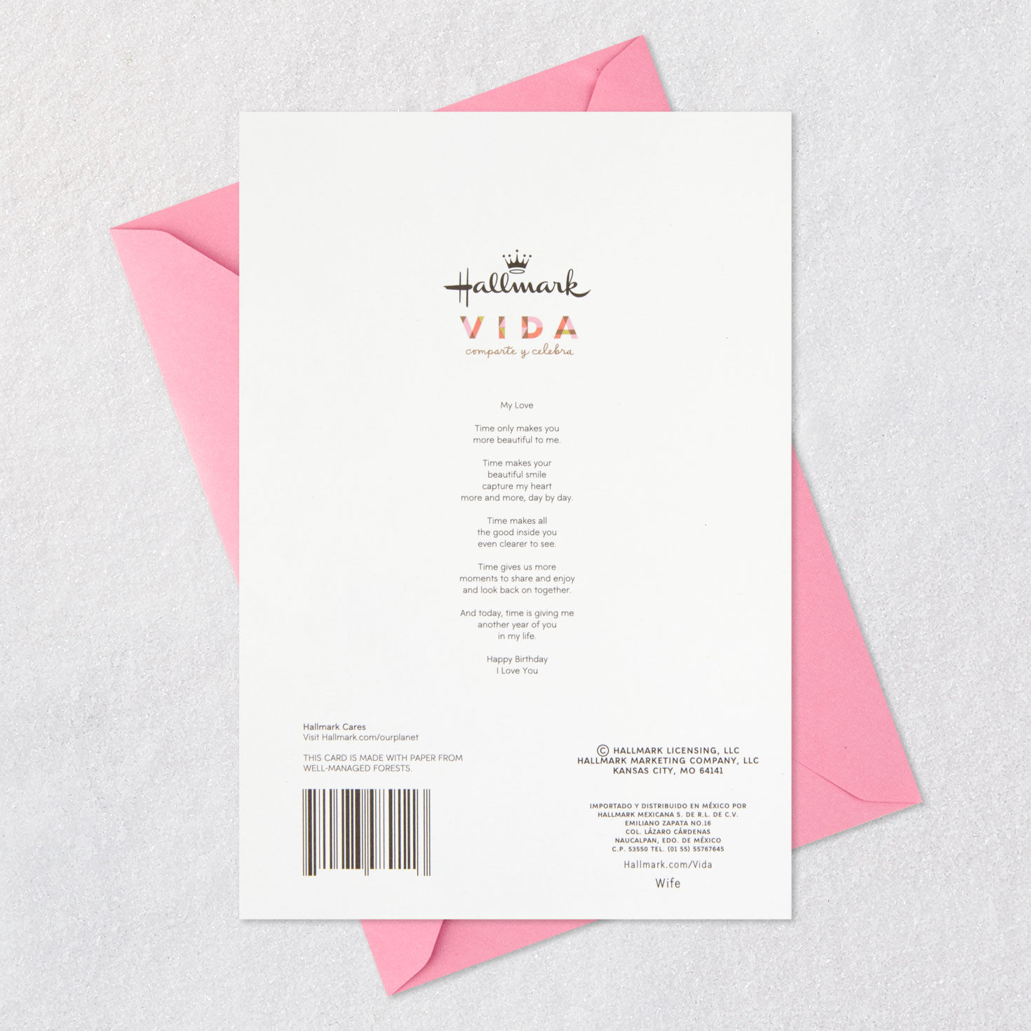 Time Only Makes You More Beautiful to Me Spanish-Language Birthday Card for only USD 4.59 | Hallmark