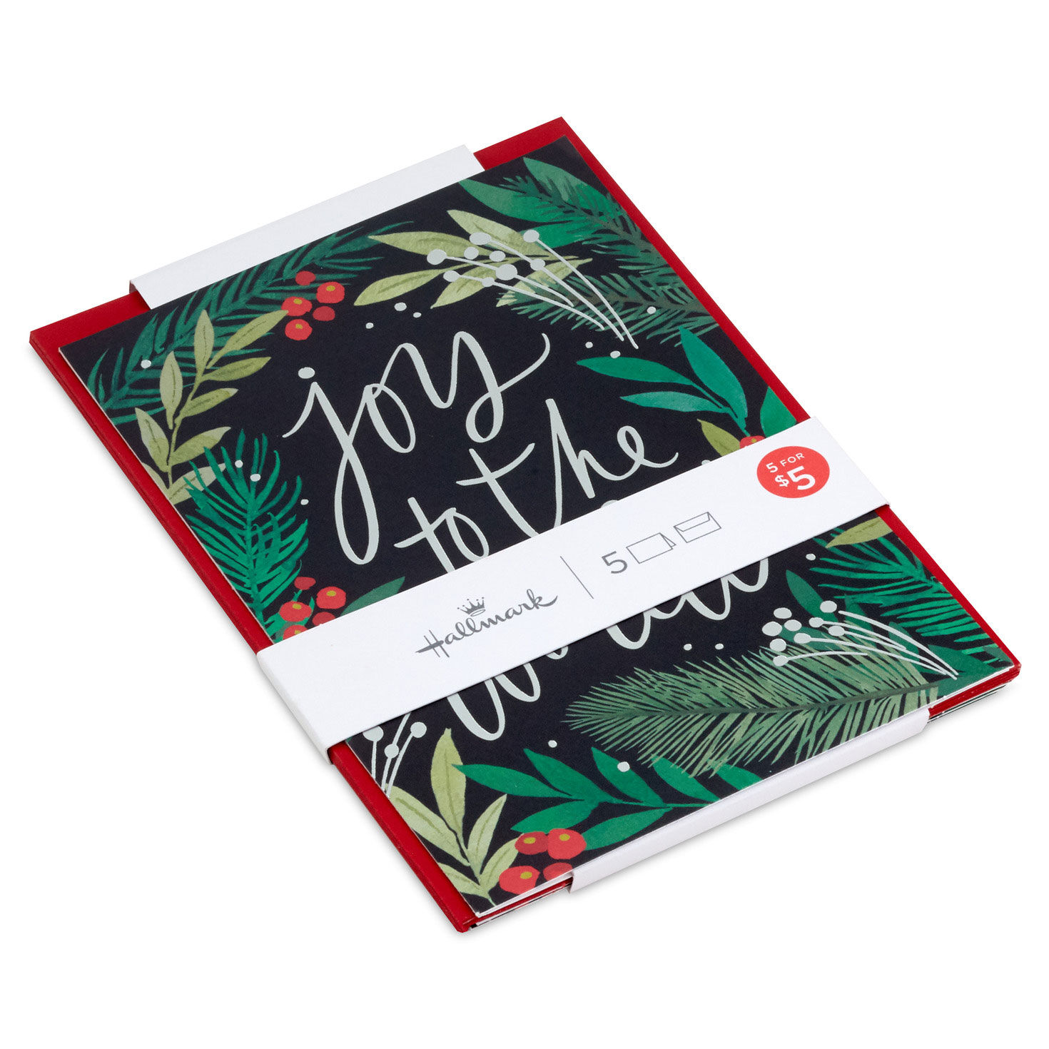 Joy to the World Packaged Christmas Cards, Set of 5 for only USD 5.00 | Hallmark