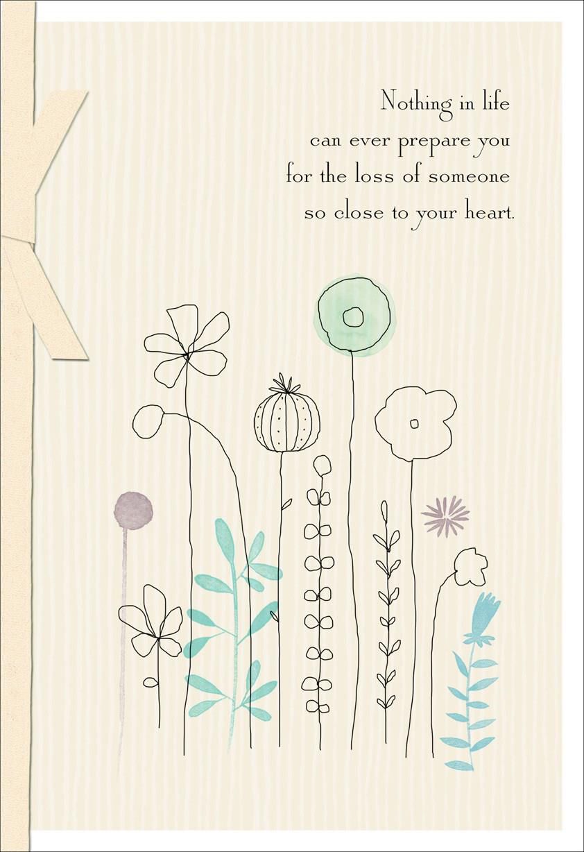 Your Loved One Is At Peace Sympathy Card