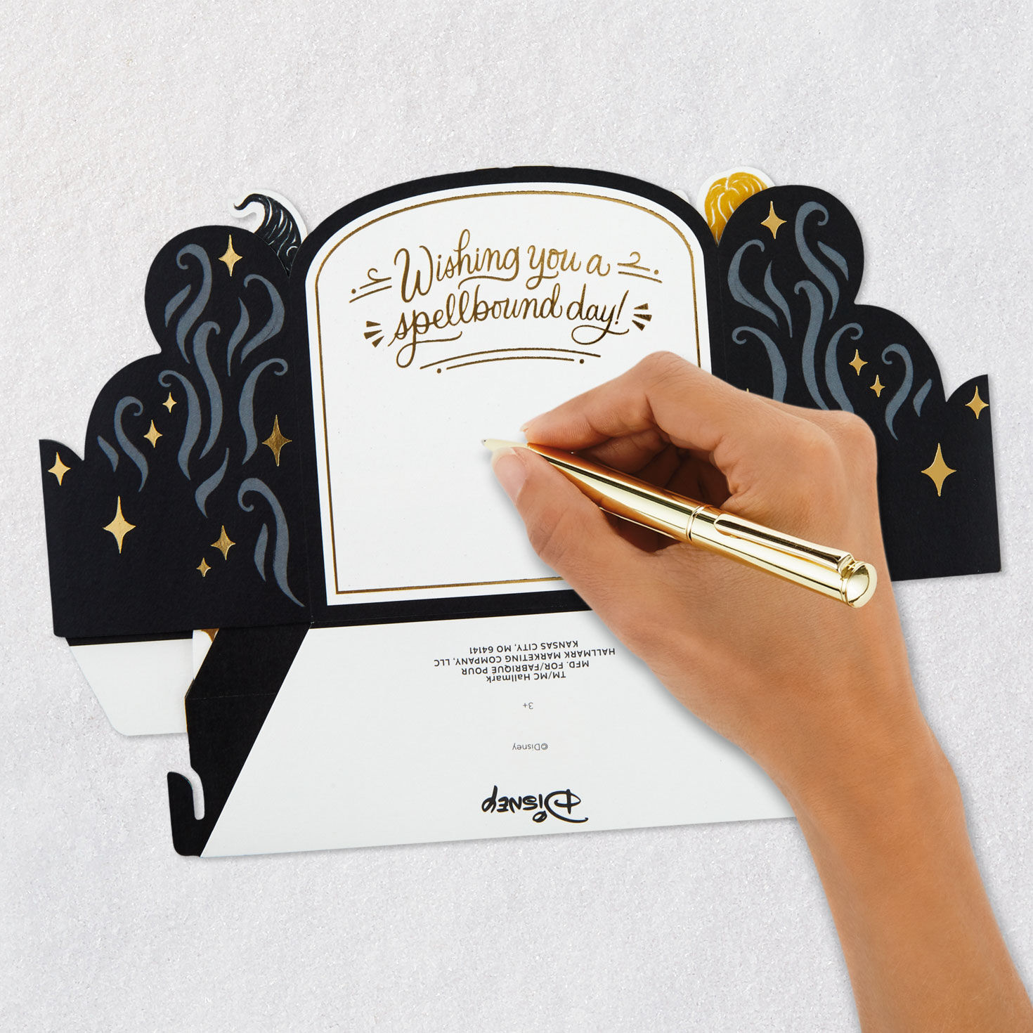 Hocus Pocus Sanderson Sisters 3D Pop-Up Halloween Card Signing card image number 6