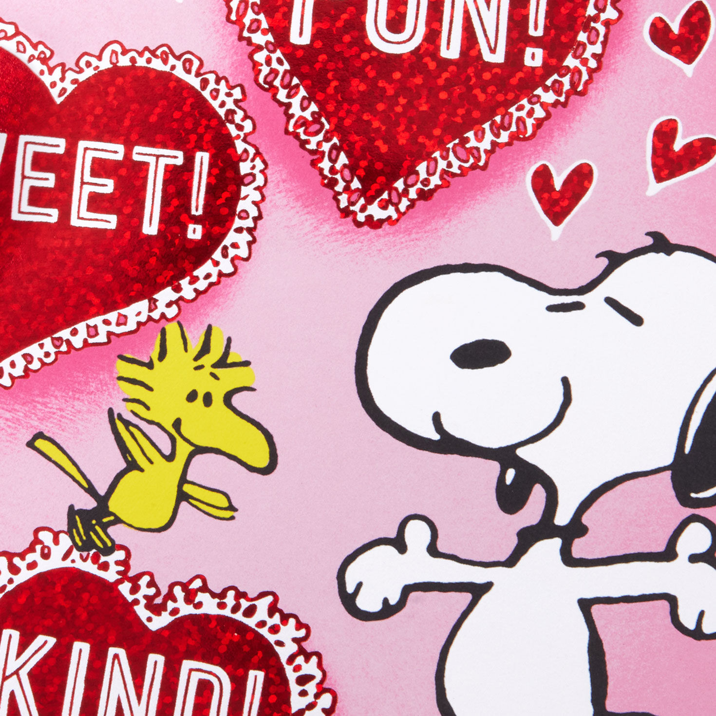 Peanuts® Snoopy and Woodstock Hearts Musical Pop-Up Valentine's Day Card for only USD 7.99 | Hallmark