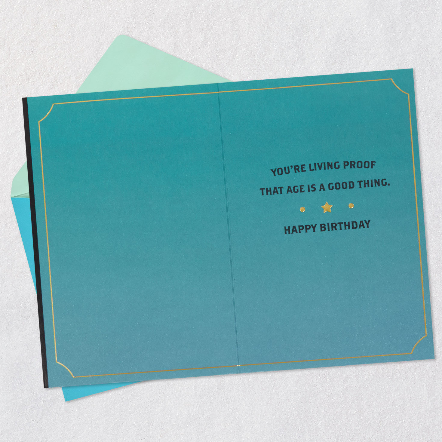 You're Living Proof Birthday Card, , large image number 3