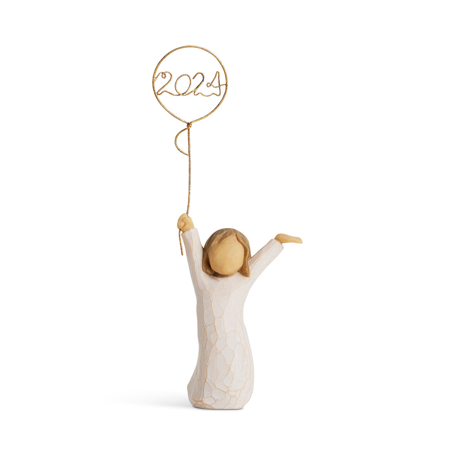 Willow Tree Here's to You 2024 Girl With Balloon Figurine, 6"