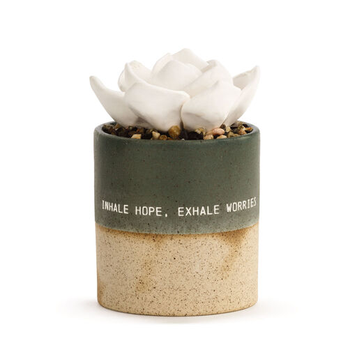 Demdaco Hope Succulent Oil Diffuser, 
