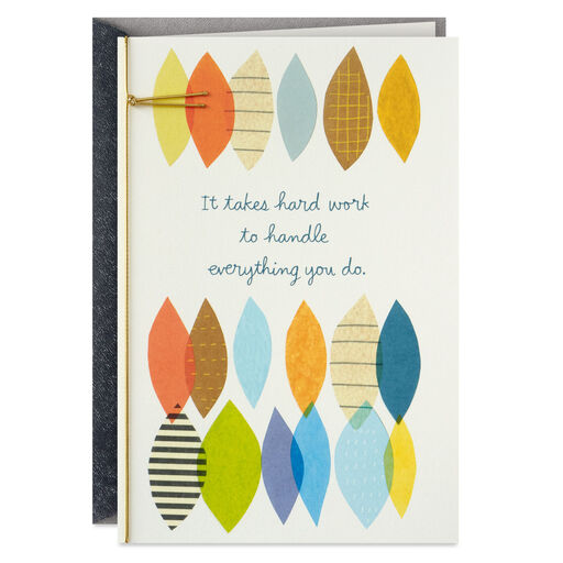Many Things to Many People Boss's Day Card, 
