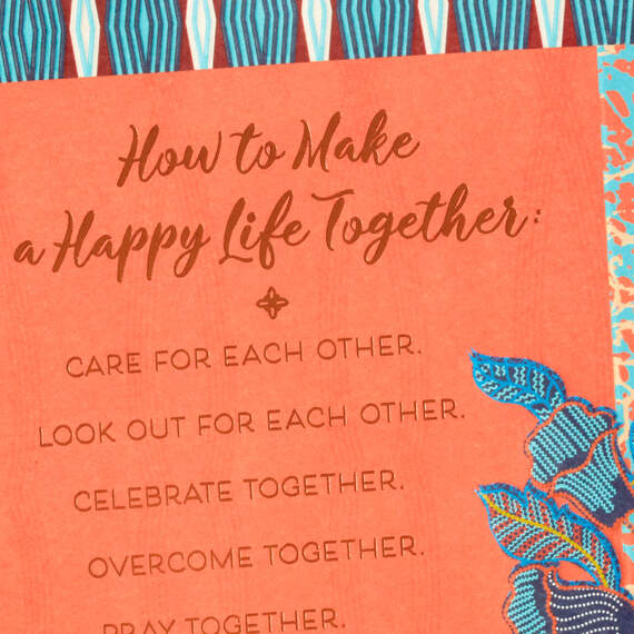 You Two Have Made a Happy Life Together Anniversary Card, , large image number 4