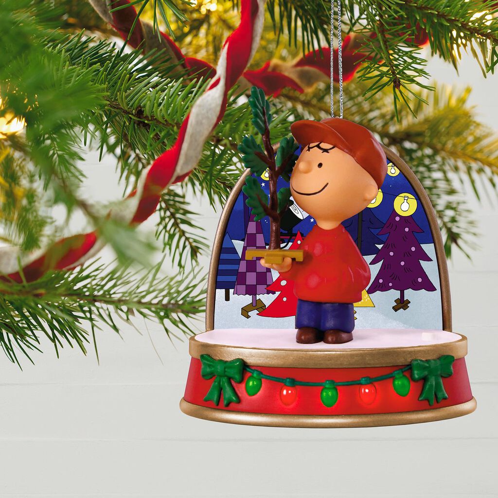 A Charlie Brown Christmas Charlie Brown Ornament With Sound And