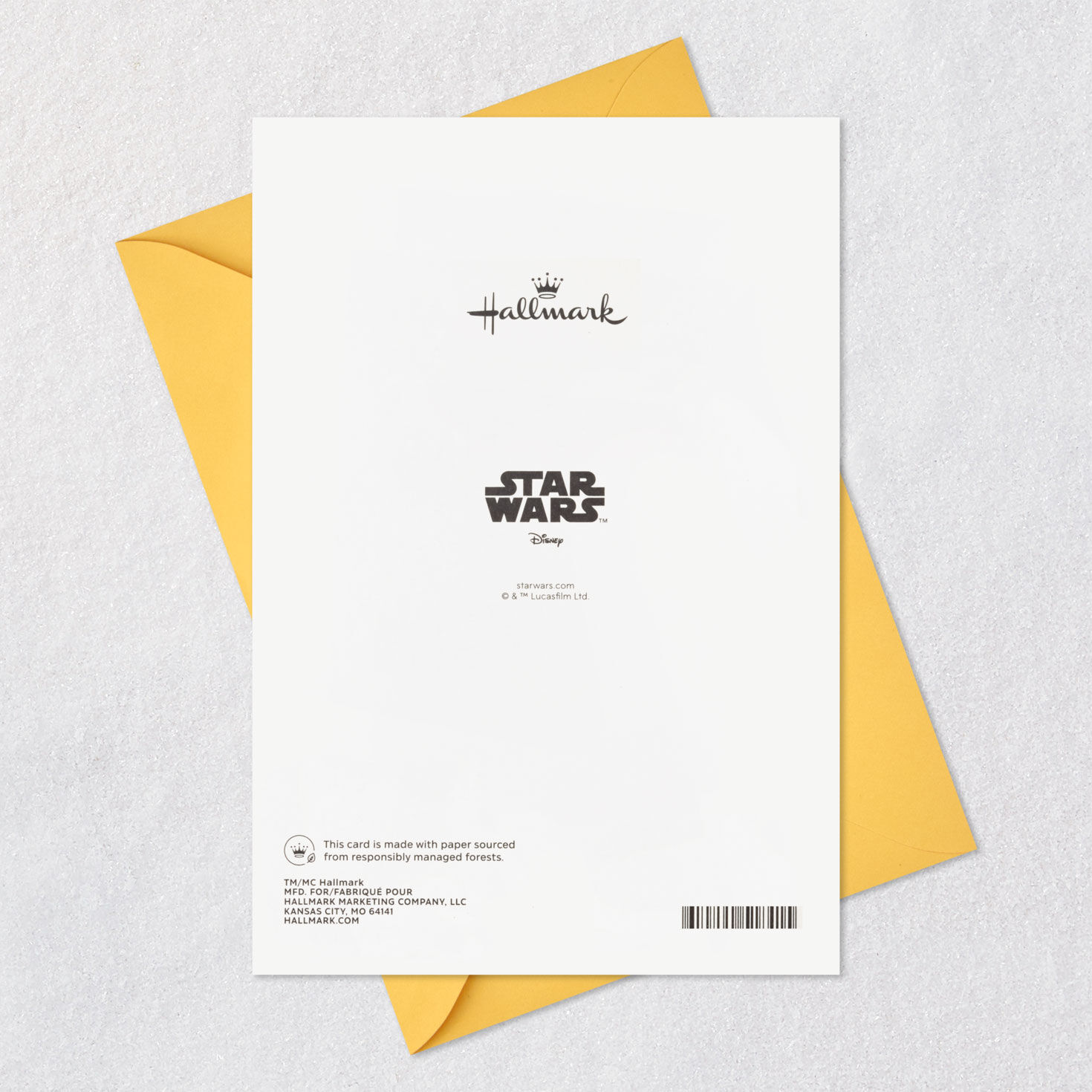 Star Wars™ No One’s Even Half as Great Birthday Card for Grandson for only USD 5.59 | Hallmark