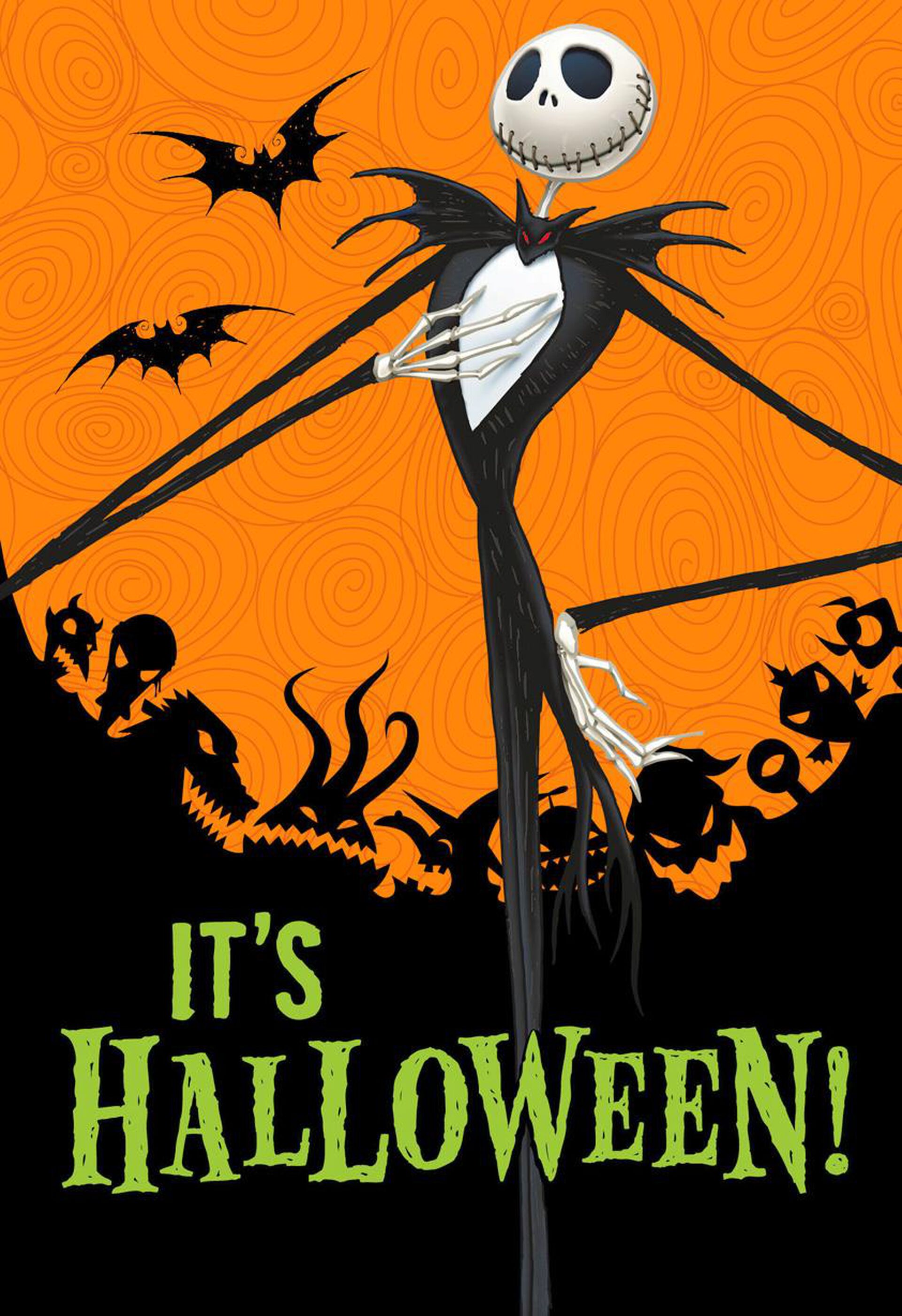 Tim Burton S The Nightmare Before Christmas Season S Creepings Halloween Card Greeting Cards Hallmark