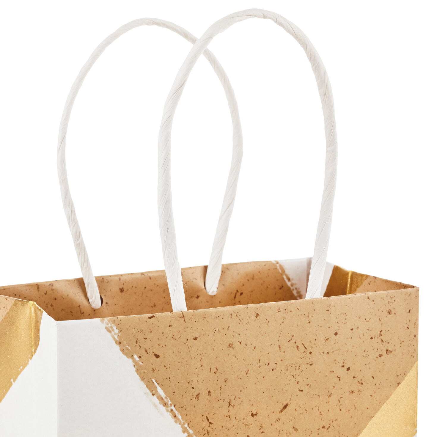 6.5" White and Kraft Paper 8-Pack Gift Bags, , large image number 5