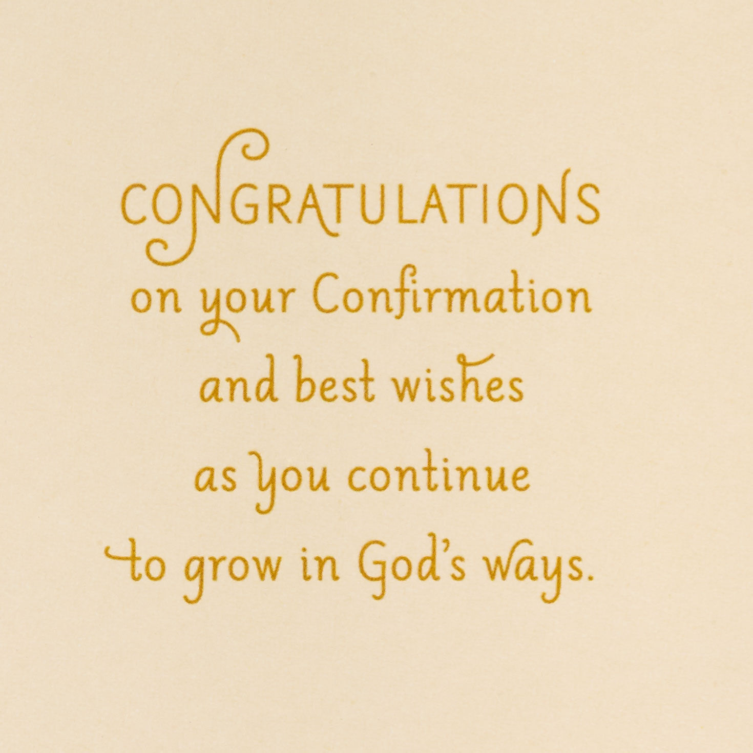 Silhouetted Girl in Profile Confirmation Card Sentiment image number 2