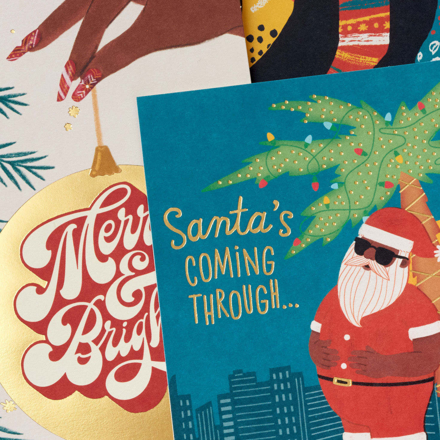 Vibrant Holidays Boxed Christmas Cards Assortment, Pack of 24, , large image number 5