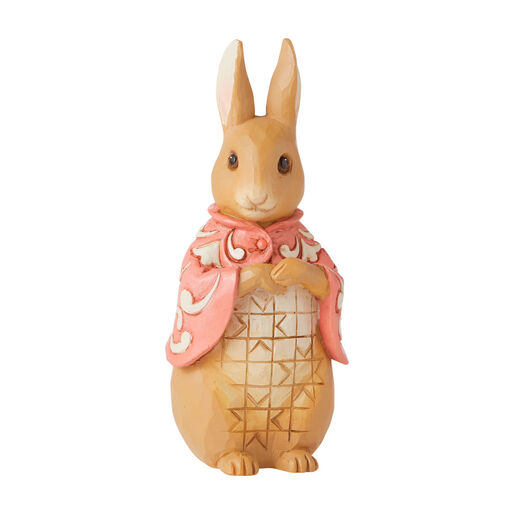 Jim Shore Flopsy Bunny Mini Figurine, 4", 
