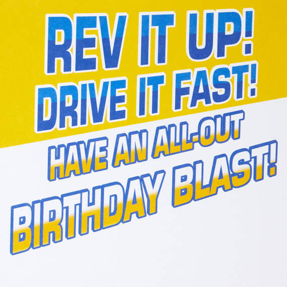 Mattel Hot Wheels™ Rev It Up Birthday Card With Stickers, , large image number 2