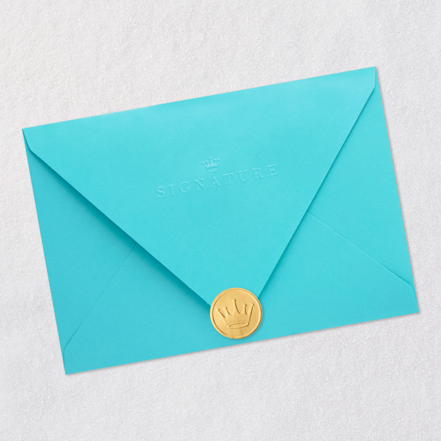 Cute Animals and Flowers Fold Out Easter Card Envelope Back with Seal image number 8