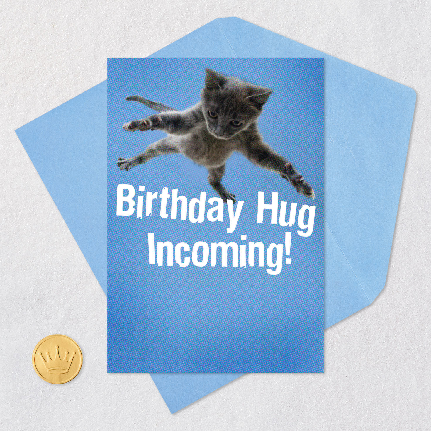 Brace Yourself for a Birthday Hug Funny Birthday Card - Greeting Cards ...