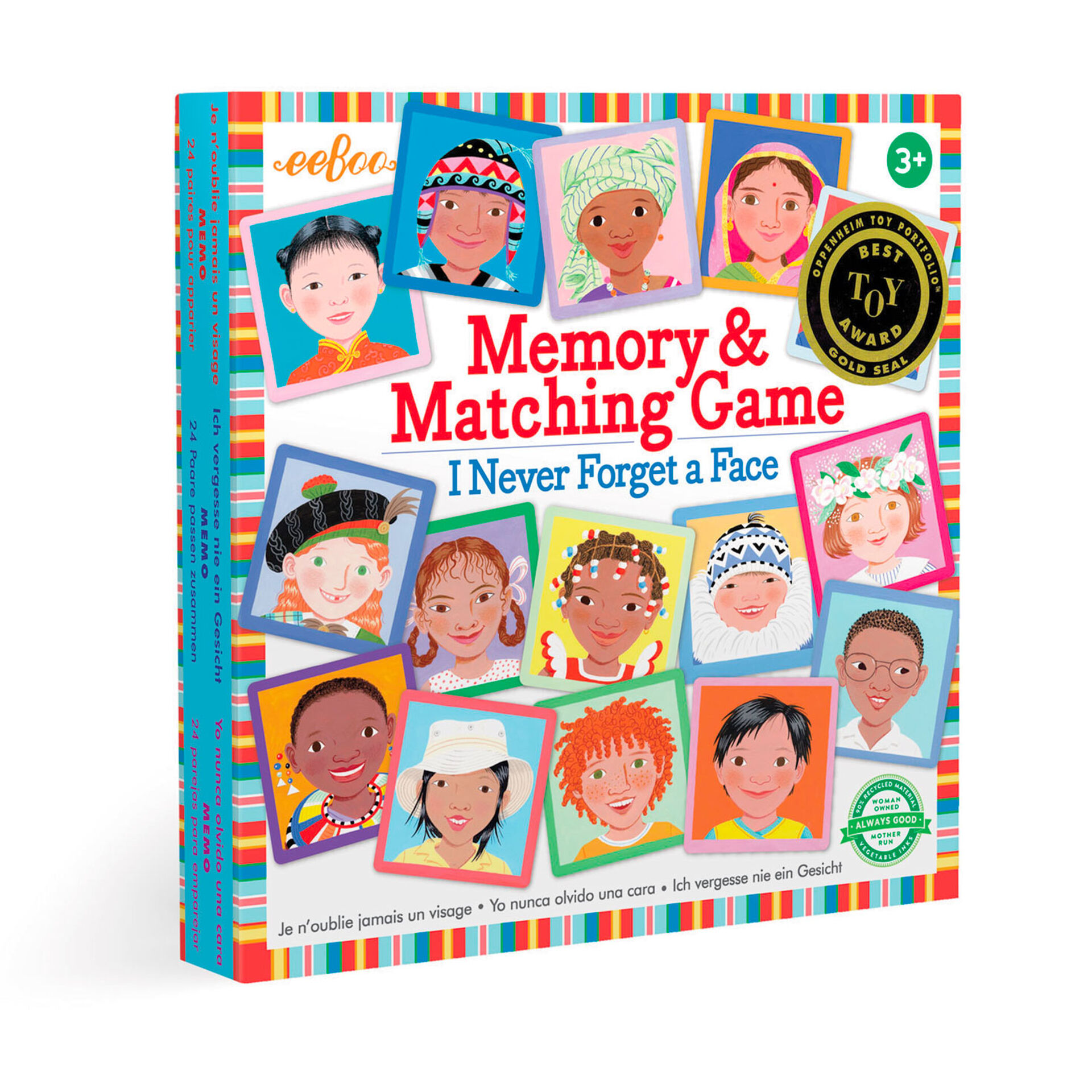 I Never a Face Memory & Matching Game Puzzles & Games Hallmark