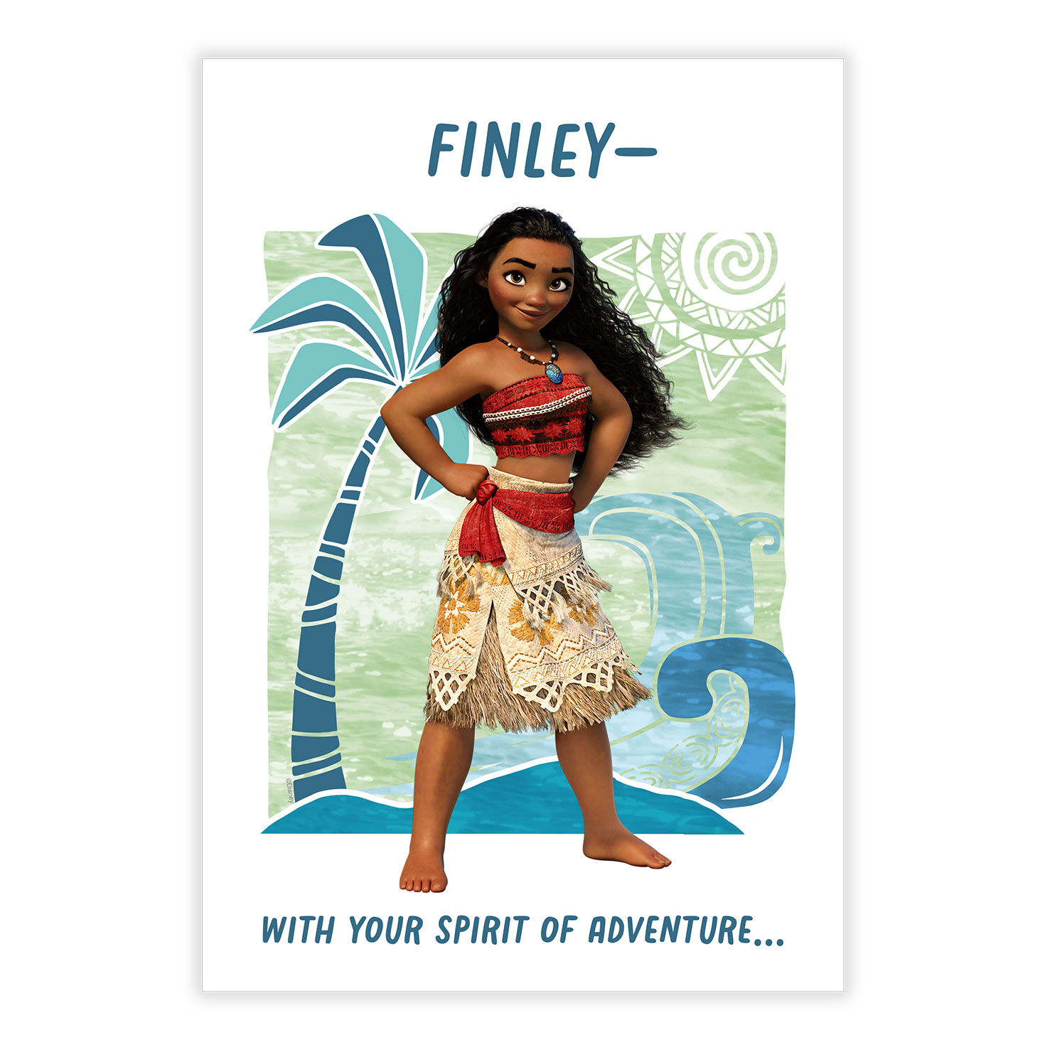 Disney Moana Spirit of Adventure Custom Card, , large image number 8