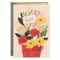 Flowers in Pot Religious Thanksgiving Card for Mom Card Front image number 1