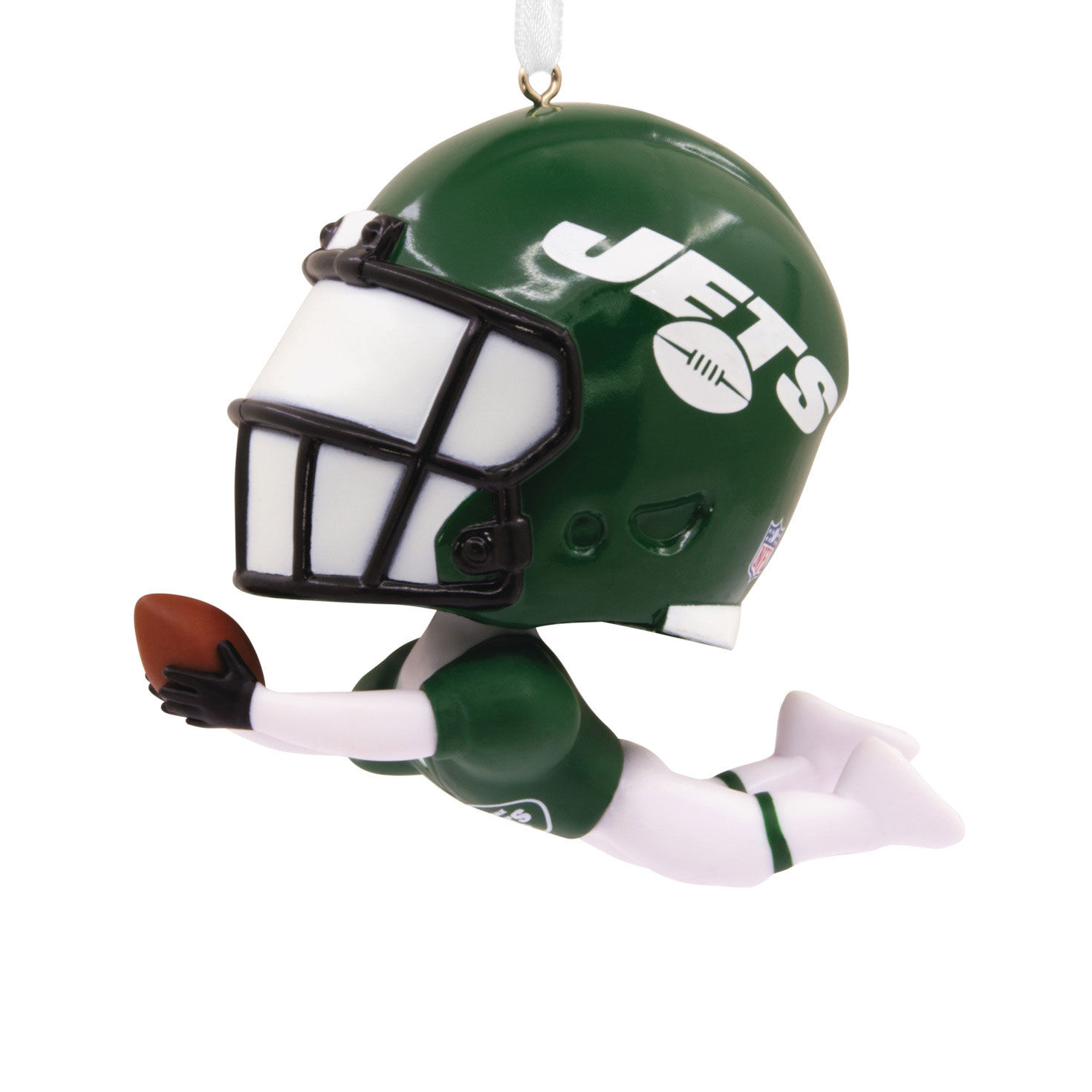 NFL New York Jets Bouncing Buddy Hallmark Ornament